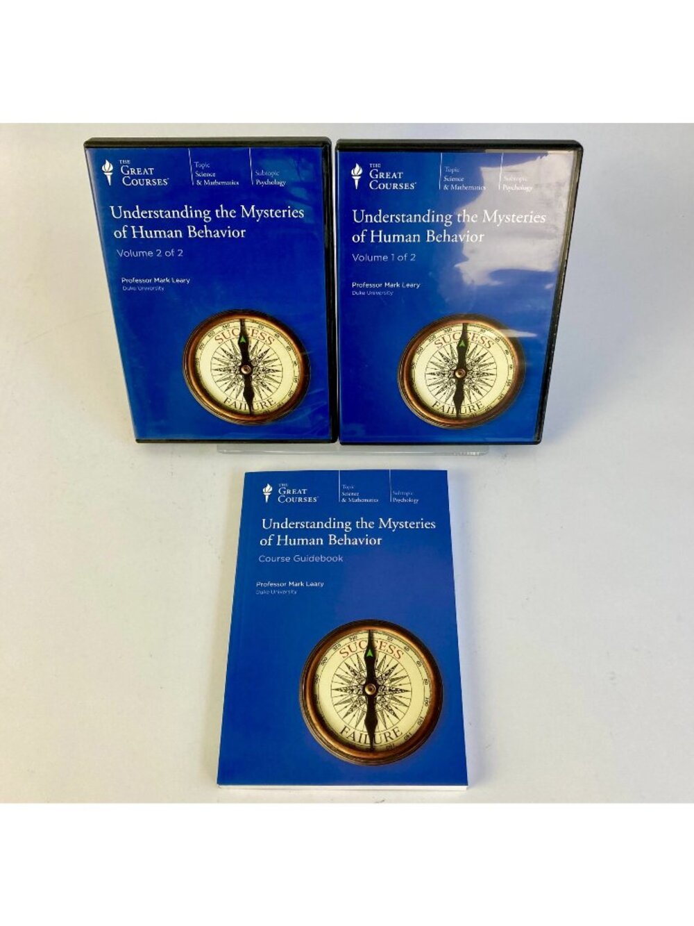 Great Courses: Understanding the Mysteries of Human Behavior Vol 1 & 2/Guidebook